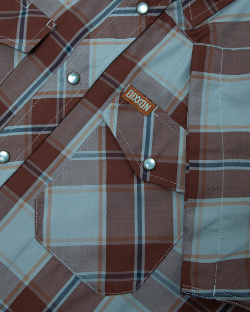 EL PASO BAMBOO SHORT SLEEVE BUTTON UP - MENS